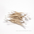 Disposable double headed clean wooden stick cotton bud